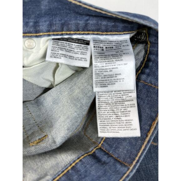 Levis 514 Jeans Mens 30x32Straight Denim Cotton Casual Preppy Workwear Western* - Picture 8 of 10